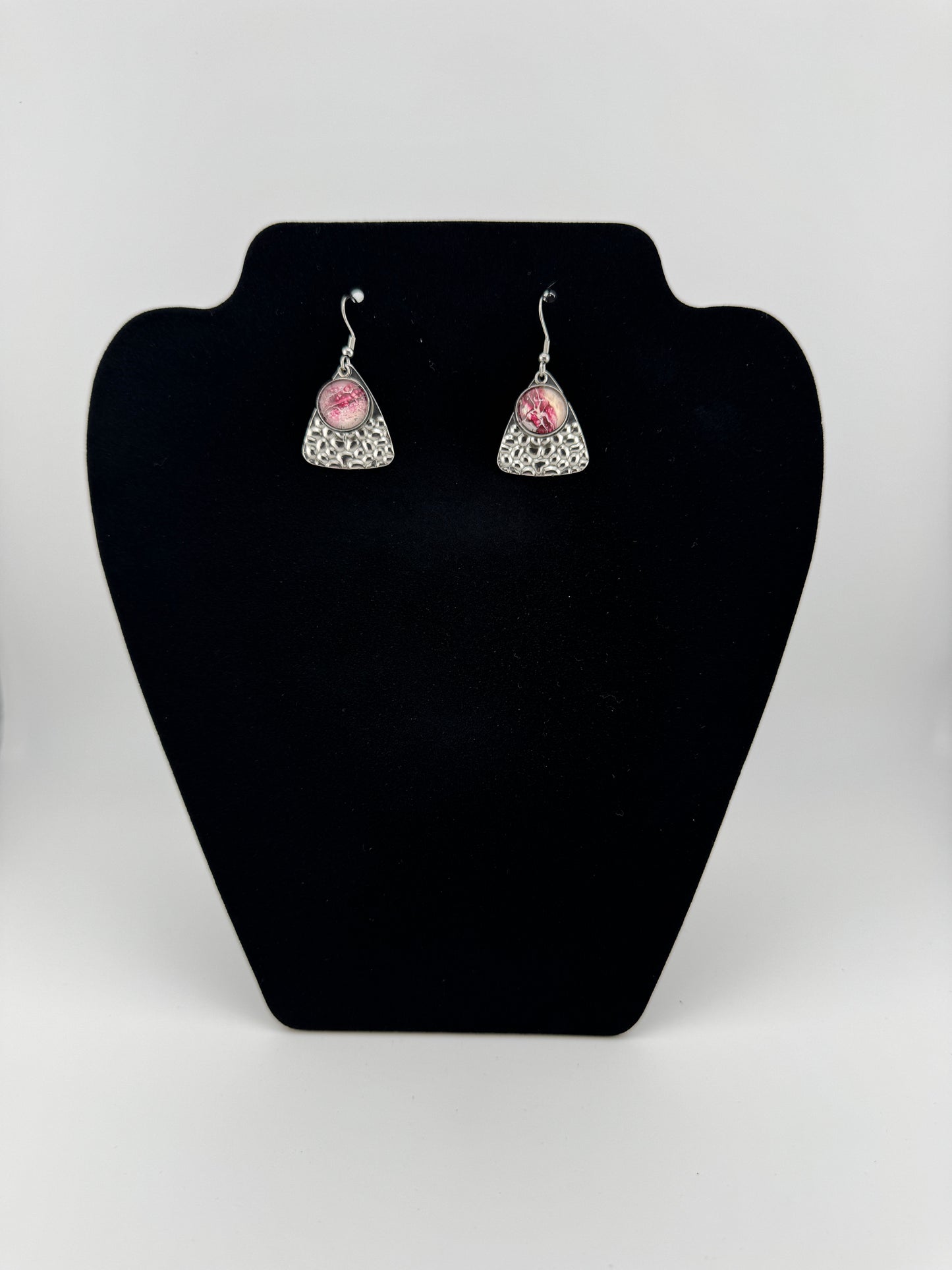 Maroon Delight Earring Set