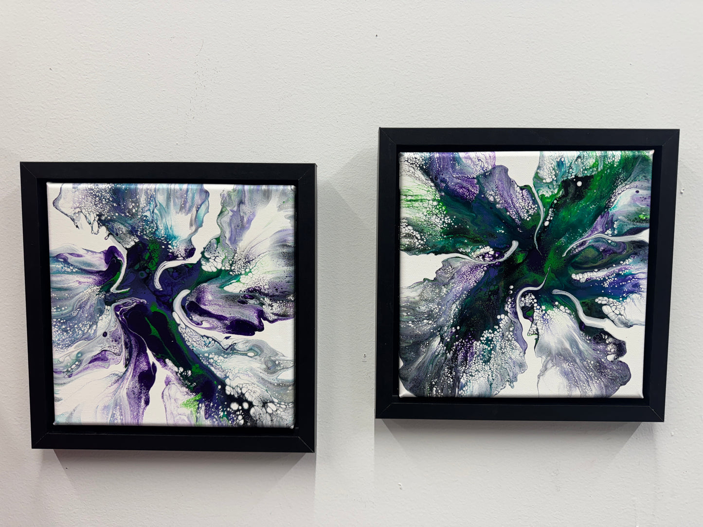 Purple/Green with Envy Paintings