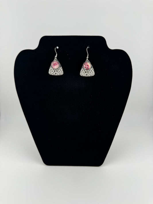 Maroon Delight Earring Set