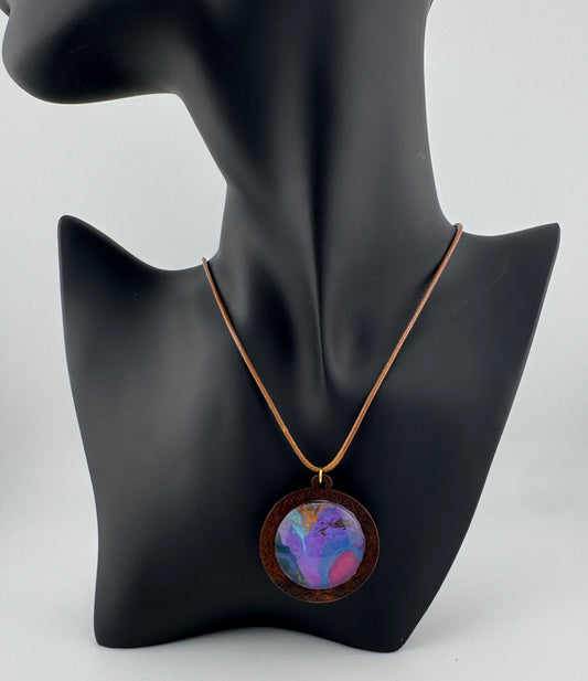 Ultra Color Wooden Necklace