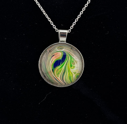 Rainbow Swirl Necklace