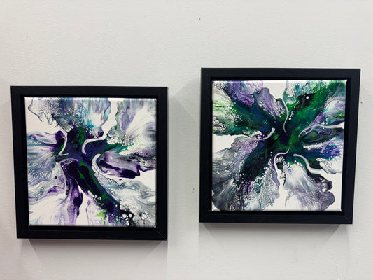 Purple/Green with Envy Paintings
