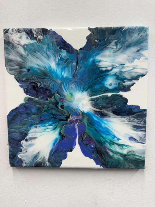 Color Me Blue Flower